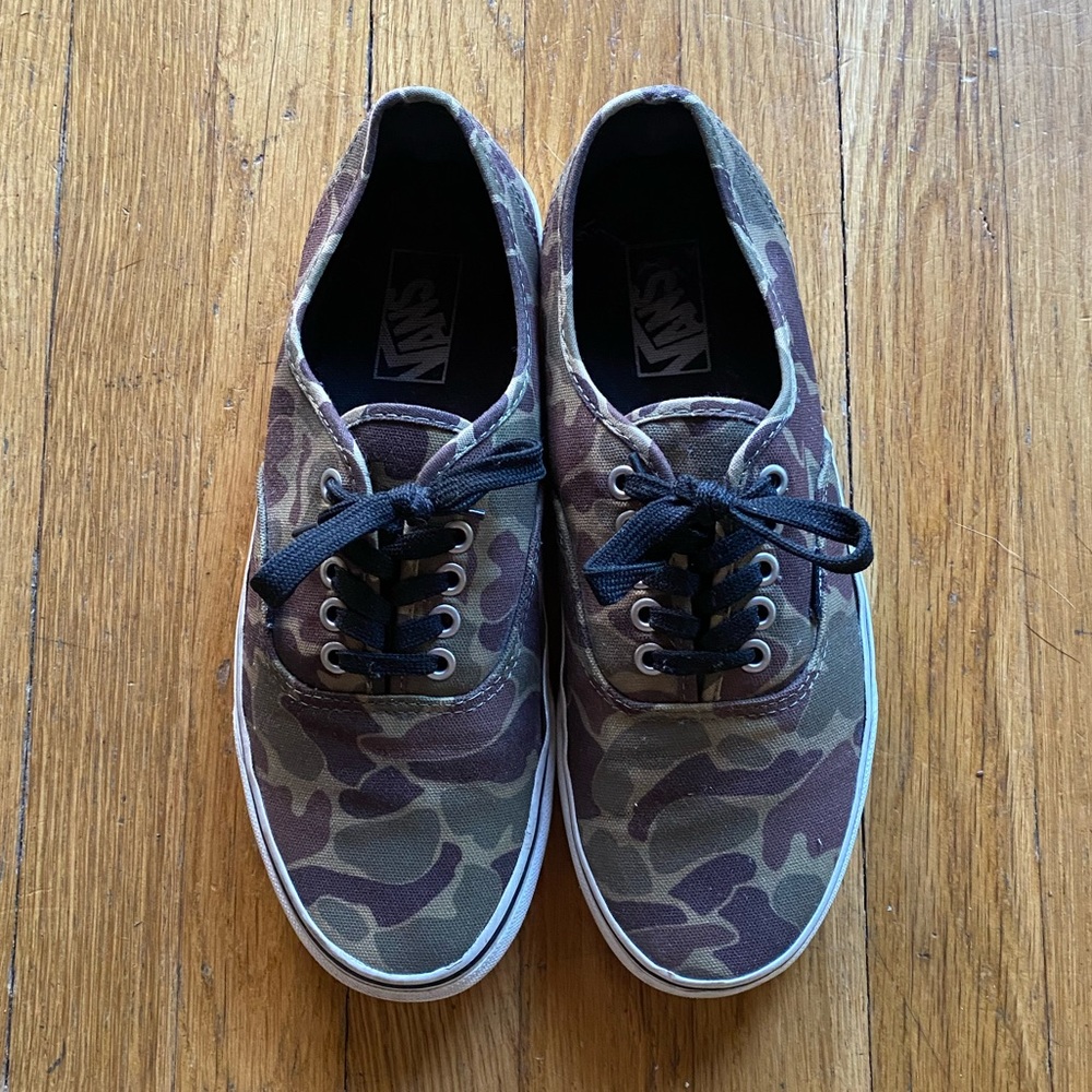 Camo Vans